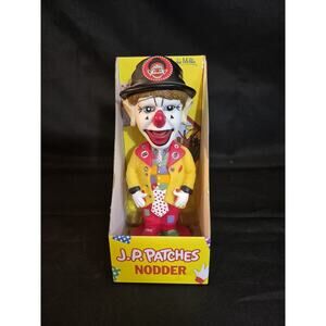 2016 J.P. Patches Nodder Bobblehead Clown in Box KIRO TV show Seattle Item#12659